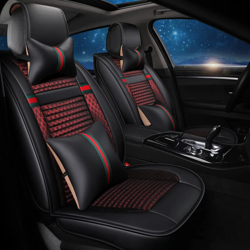 Car Seat Covers Set Fiber Linen Fabric for Kia K2 Changan CS75 Hyundai Solaris Ix35 I30 Ix25 Car-styling
Car Seat Covers Set Fiber Linen Fabric for Kia K2 Changan CS75 Hyundai Solaris Ix35 I30 Ix25 Car-styling