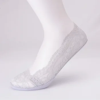 Summer women girl Silica Gel Lace Boat Socks Invisible Cotton Sole Non-slip Antiskid Slippers Anti-Slip Sock
Summer women girl Silica Gel Lace Boat Socks Invisible Cotton Sole Non-slip Antiskid Slippers Anti-Slip Sock