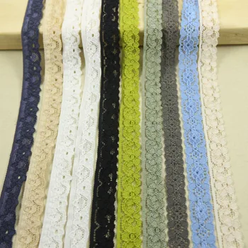 Elastic Stretch Lace trim sewing 20 yards/lot 11/13/14mm width /garment/clothes accesories
Elastic Stretch Lace trim sewing 20 yards/lot 11/13/14mm width /garment/clothes accesories