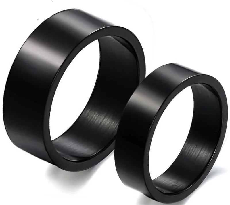 Lovers' 316L Stainless Steel Gold Black Silver Color Couple Ring Jewelry For Women Men Minimalist Simple Surface Trendy Ring
Lovers' 316L Stainless Steel Gold Black Silver Color Couple Ring Jewelry For Women Men Minimalist Simple Surface Trendy Ring