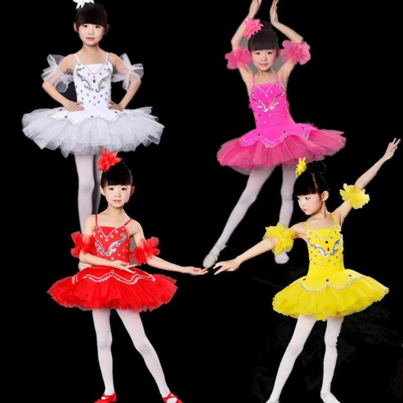 Girl Latin Dance Girl Ballet Tutu Costume Children Sequins White Swan Lake Dance Dress Kids Dance Leotard Girl Dancewear Allet
Girl Latin Dance Girl Ballet Tutu Costume Children Sequins White Swan Lake Dance Dress Kids Dance Leotard Girl Dancewear Allet