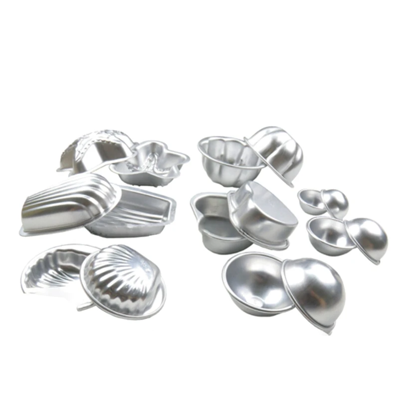 16pcs/lot 3D Aluminum Bath Bomb Cake Mold Ball Sphere Alloy Bath Bomb Mold Cake Baking Pastry Mould Tools
16pcs/lot 3D Aluminum Bath Bomb Cake Mold Ball Sphere Alloy Bath Bomb Mold Cake Baking Pastry Mould Tools