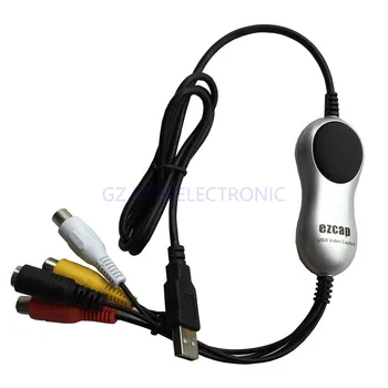 2017 new Video Capture Window 8 TV VHS Hi8 to PC converter with snapshot key Free shipping