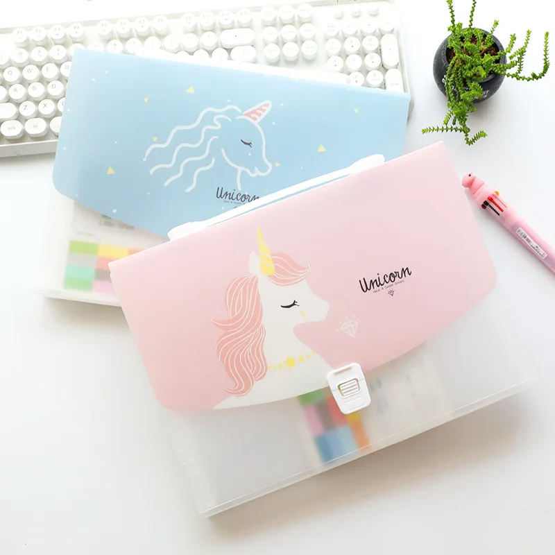 13layer Unicorn Portable Loose-leaf File Folder A4 Organizer Student Test Ppaper Bill Storage Package Portable Office Supply
13layer Unicorn Portable Loose-leaf File Folder A4 Organizer Student Test Ppaper Bill Storage Package Portable Office Supply