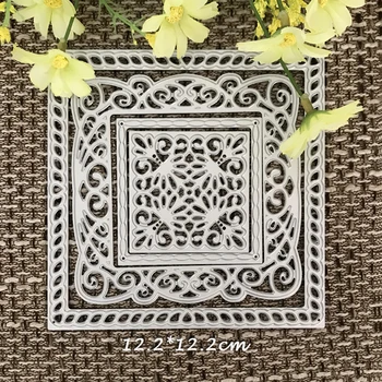 JC Metal Cutting Dies for Scrapbooking Background Fine Lace Frame DIY Album Embossing Folder Cards Make Photo Template Stencil
JC Metal Cutting Dies for Scrapbooking Background Fine Lace Frame DIY Album Embossing Folder Cards Make Photo Template Stencil