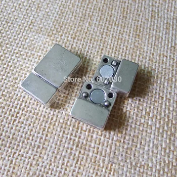 10 Sets Antique Silver Flat Magnetic Clasps For 5mm 10mm Flat Leather 10mmx2mm
10 Sets Antique Silver Flat Magnetic Clasps For 5mm 10mm Flat Leather 10mmx2mm