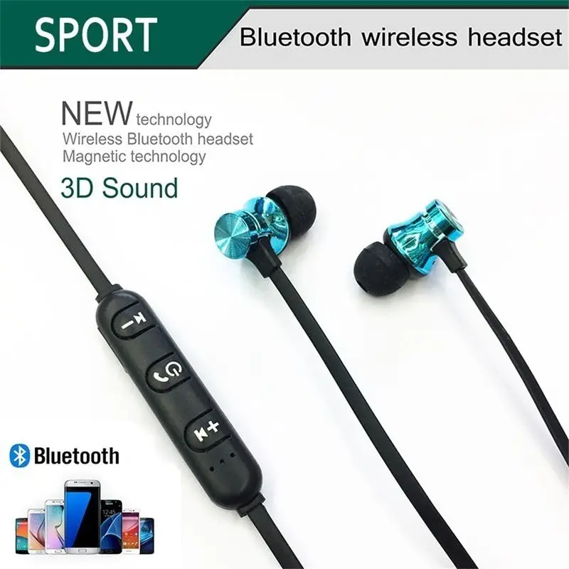 Wireless Magnetic Earpiece In-Ear Earbuds Headphone Bluetooth 4.2 Stereo Earphone Sports Headset
Wireless Magnetic Earpiece In-Ear Earbuds Headphone Bluetooth 4.2 Stereo Earphone Sports Headset