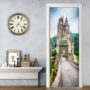 Living Room Bedroom Door Mural Sticker European Ancient Castle PVC Waterproof Self-adhesive Door Decoration 3D Wallpaper Mural
Living Room Bedroom Door Mural Sticker European Ancient Castle PVC Waterproof Self-adhesive Door Decoration 3D Wallpaper Mural