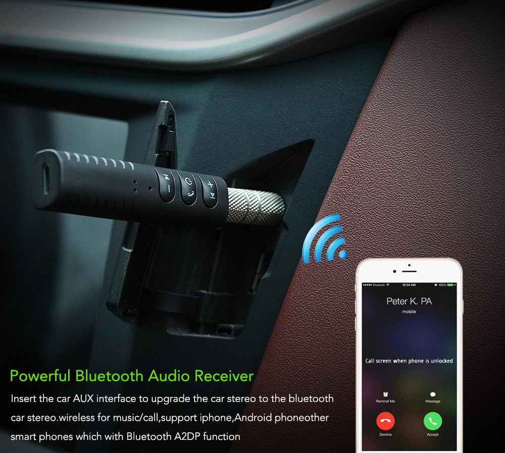 Автомобильный музыкальный аудиоприемник Bluetooth адаптер для VW GOLF POLO Passat Skoda Octavia Fabia