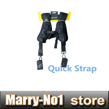 Double Shoulder Belt Strap Professional QUICK STRAP For Tow Video Cameras SLR DSLR
Double Shoulder Belt Strap Professional QUICK STRAP For Tow Video Cameras SLR DSLR