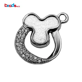 Beadsnice wholsale pendant blank 925 silver micro pave crystal pendant base fit 8.5X6mm cameo setting pendant necklace ID30784
Beadsnice wholsale pendant blank 925 silver micro pave crystal pendant base fit 8.5X6mm cameo setting pendant necklace ID30784