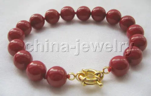 Beautiful AAA + 8" 10-11mm natural perfect round red coral bracelet @^Noble style Natural Fine jewe SHIPPING
Beautiful AAA + 8" 10-11mm natural perfect round red coral bracelet @^Noble style Natural Fine jewe SHIPPING