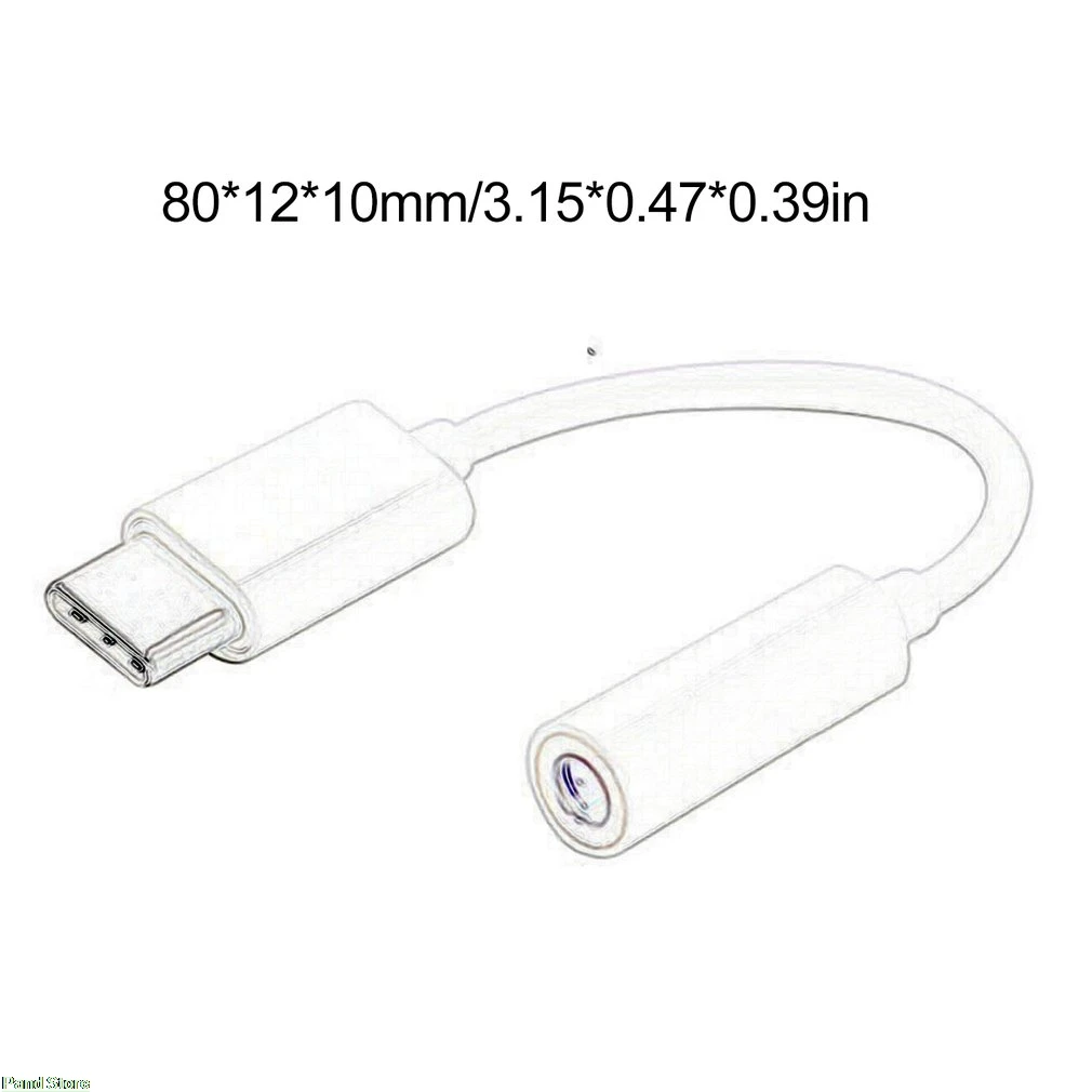 Тип USB C Male к 3 5 мм Джек Женский USBC до наушников аудио Aux кабель адаптер