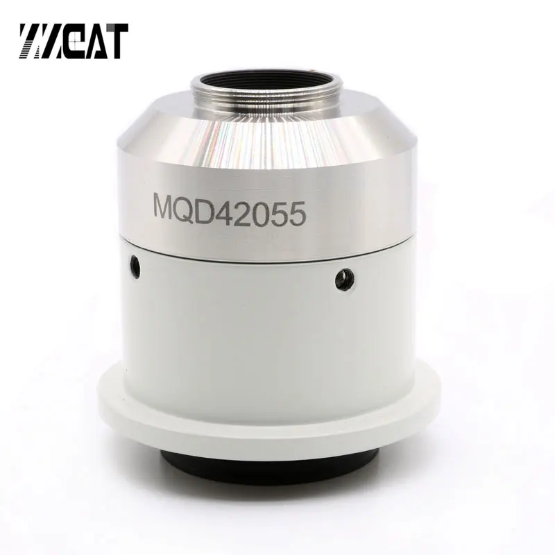 0.55X Standard Microscope Camera Adapter C Mount Adapter for Trinocular Nikon Microscope
0.55X Standard Microscope Camera Adapter C Mount Adapter for Trinocular Nikon Microscope