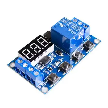 10PCS/LOT 1 Channel 5V Relay Module Time Delay Relay Module Trigger OFF / ON Switch Timing Cycle 999 minutes for
10PCS/LOT 1 Channel 5V Relay Module Time Delay Relay Module Trigger OFF / ON Switch Timing Cycle 999 minutes for