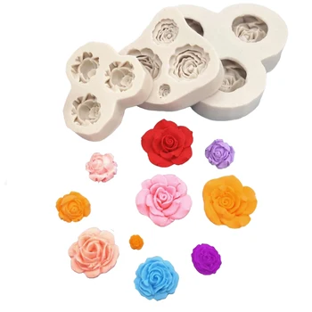 Wholesale 10 pcs 3 D Rose Tulip Shapes Silicone Mold Fondant Cake Chocolate Candy Decorating Tools
Wholesale 10 pcs 3 D Rose Tulip Shapes Silicone Mold Fondant Cake Chocolate Candy Decorating Tools