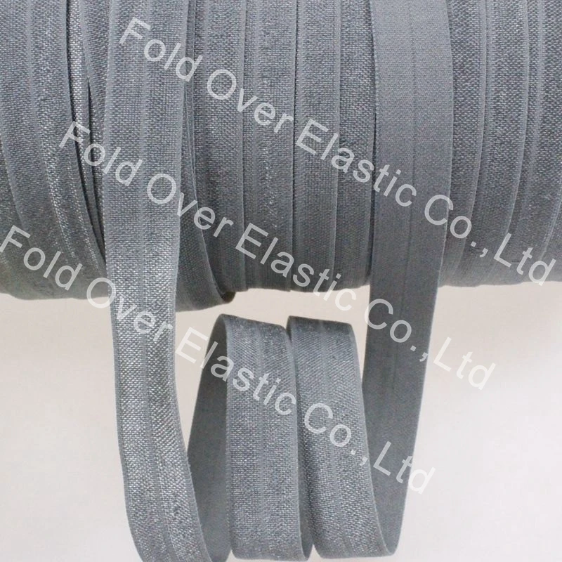 

New come!!5/8"Solid fold over elastic plain FOE #016 Limestone for gift packing 50 yards per lot