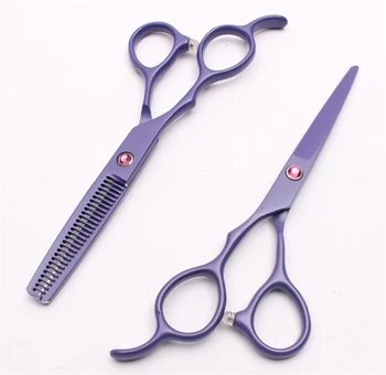 C8001 6.0" JP Steel Customized Logo Hairdressing Kit Cutting Shears Thinning Scissors Styling Tool Left-Hand Human Hair Scissors
C8001 6.0" JP Steel Customized Logo Hairdressing Kit Cutting Shears Thinning Scissors Styling Tool Left-Hand Human Hair Scissors
