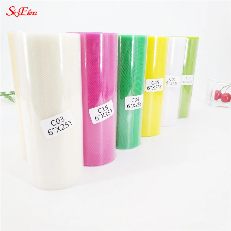 Tulle Roll Spool 25M X 15cm Organza Roll Red Blue Tulle Organza Fabric Tutu Skirt Girl Baby Shower Decor Party Supplies 5Z
Tulle Roll Spool 25M X 15cm Organza Roll Red Blue Tulle Organza Fabric Tutu Skirt Girl Baby Shower Decor Party Supplies 5Z