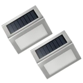 Waterproof LED Solar Light Wireless Stainless Outdoor LED Solar Lamp for Staircase Deck Walkway Patio Yard Patio Wall Lamp
Waterproof LED Solar Light Wireless Stainless Outdoor LED Solar Lamp for Staircase Deck Walkway Patio Yard Patio Wall Lamp