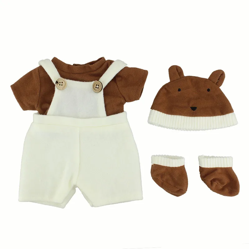 Cute Leisure Set Clothes+Hat+Shoes Wear for 17 inch 43cm baby doll ,Children best Birthday Gift
Cute Leisure Set Clothes+Hat+Shoes Wear for 17 inch 43cm baby doll ,Children best Birthday Gift
