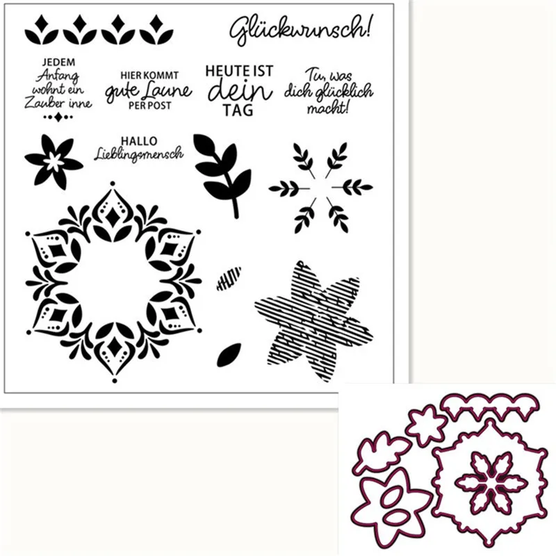 German Take the leaves Exquisite transparent silicone rubber stamps/handmade Christmas album for children decorative production
German Take the leaves Exquisite transparent silicone rubber stamps/handmade Christmas album for children decorative production