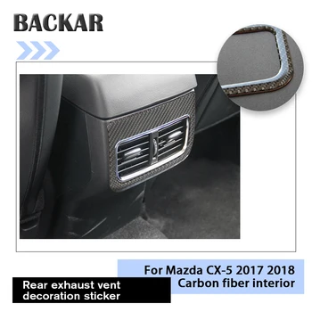 BACKAR Car-Styling Carbon Fiber Rear Air Vent Outlet Frame Trim Protective Sticker For Mazda CX-5 CX 5 CX5 2018 2017 Accessories
BACKAR Car-Styling Carbon Fiber Rear Air Vent Outlet Frame Trim Protective Sticker For Mazda CX-5 CX 5 CX5 2018 2017 Accessories