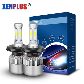 Xenplus Car Headlamp H4 LED H7 H11 H1 9005 9006 H3 9004 9007 H13 COB Headlight 72W 8000LM Super bright Automobile Bulb Fog Light
Xenplus Car Headlamp H4 LED H7 H11 H1 9005 9006 H3 9004 9007 H13 COB Headlight 72W 8000LM Super bright Automobile Bulb Fog Light