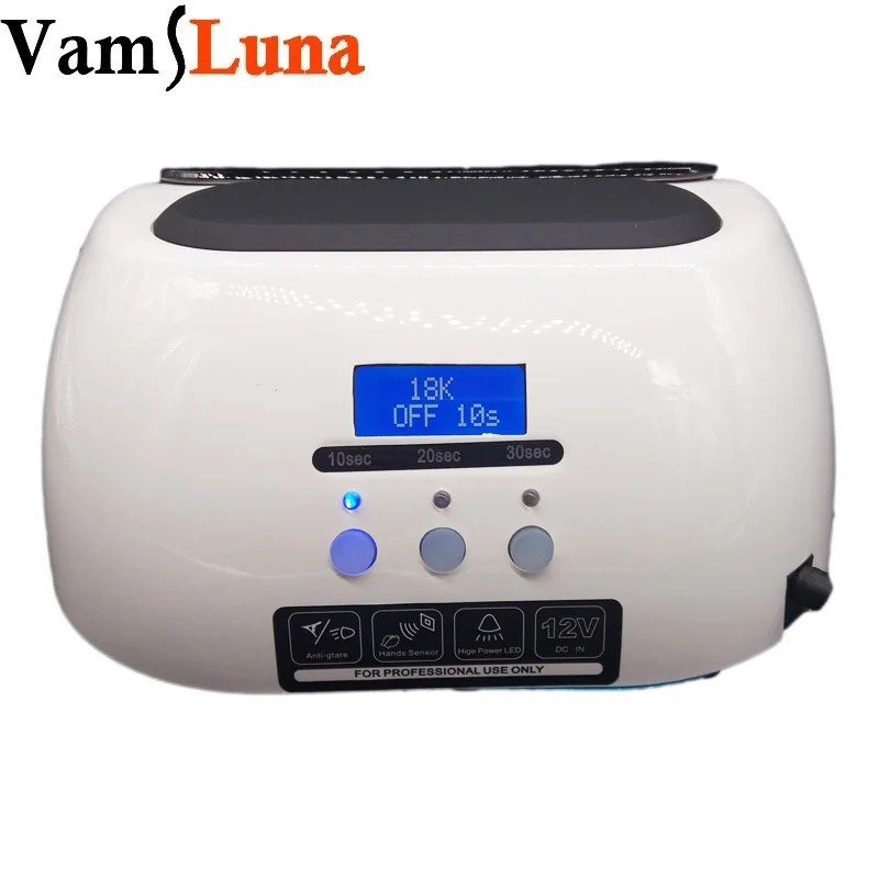 18K 48W LED UV Lamp Nail With LCD Display Screen Professional Nail Dryer Curing UV LED Gel Nail Tools With Automatic sensor
18K 48W LED UV Lamp Nail With LCD Display Screen Professional Nail Dryer Curing UV LED Gel Nail Tools With Automatic sensor
