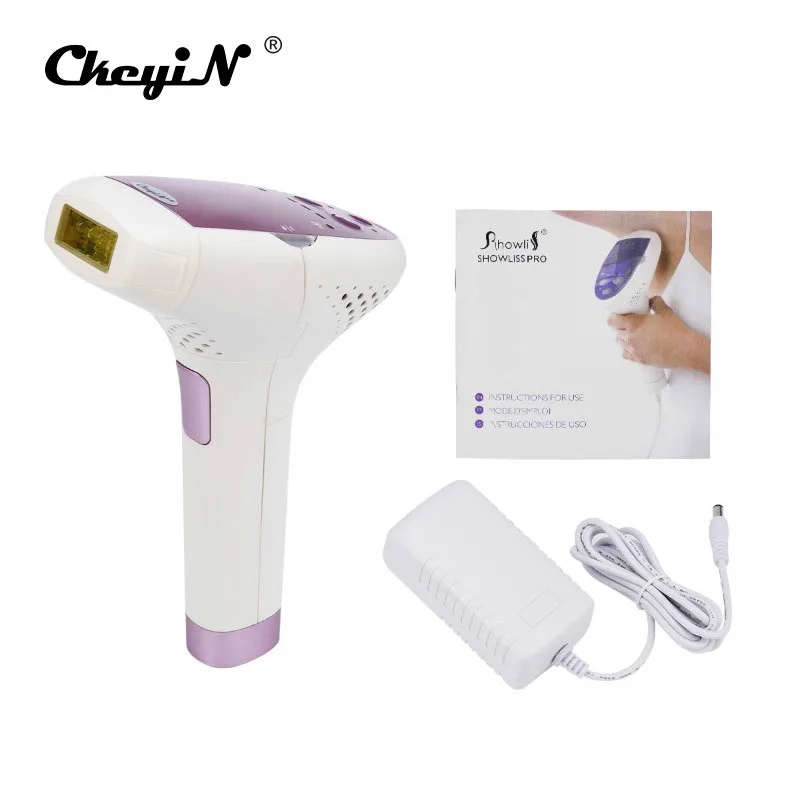 CkeyiN Painless Permanent IPL Laser Hair Removal Machine Photon Pulsed Epilator Whole Body Handheld Laser Lady Shaver Razor
CkeyiN Painless Permanent IPL Laser Hair Removal Machine Photon Pulsed Epilator Whole Body Handheld Laser Lady Shaver Razor