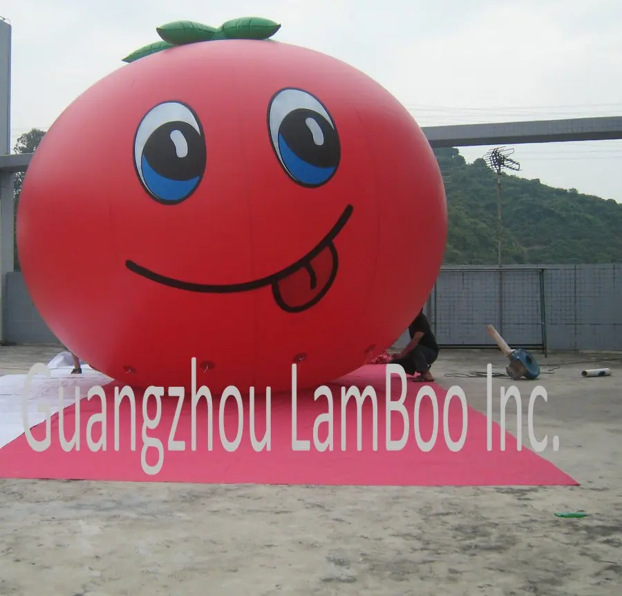 HOT Sale Lovely Cute Inflatable Tomato Helium Balloon for Promotion with Its special Smile/Free Shipping
HOT Sale Lovely Cute Inflatable Tomato Helium Balloon for Promotion with Its special Smile/Free Shipping