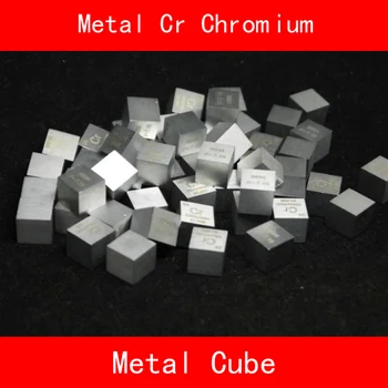 Cr Chromium Chrome Cube Bulk Block High Pure 99.94% 10x10x10mm Square Cut 7.2g Metal Elements for Research Study University
Cr Chromium Chrome Cube Bulk Block High Pure 99.94% 10x10x10mm Square Cut 7.2g Metal Elements for Research Study University