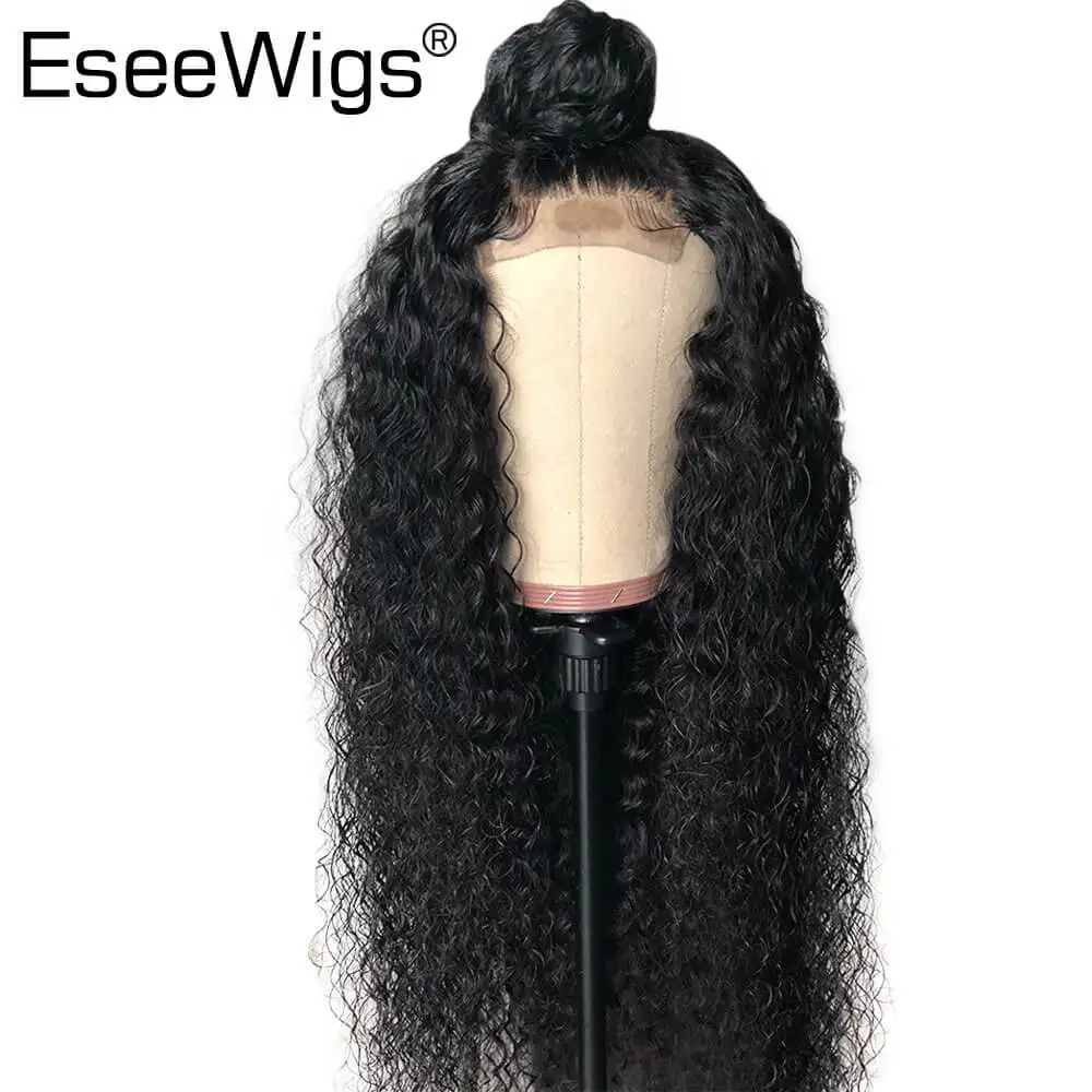 Eseewigs 360 Lace Frontal Wig Pre Plucked With Baby Hair Natural Color Brazilian Remy Curly Human Hair Lace Wigs 130 Density
Eseewigs 360 Lace Frontal Wig Pre Plucked With Baby Hair Natural Color Brazilian Remy Curly Human Hair Lace Wigs 130 Density