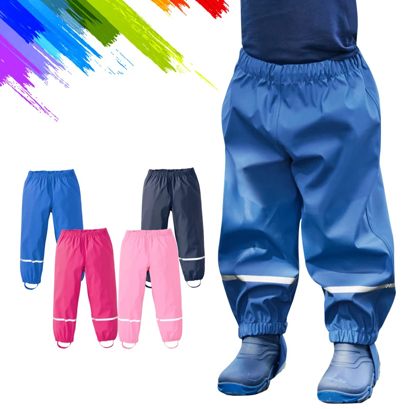 Dollplus New 2019 Rain Trousers Kids Baby Girl TPU Waterproof Boys Pants Toddler Chidlren Pants Raincoats Poncho Pant 1-10 Years
Dollplus New 2019 Rain Trousers Kids Baby Girl TPU Waterproof Boys Pants Toddler Chidlren Pants Raincoats Poncho Pant 1-10 Years