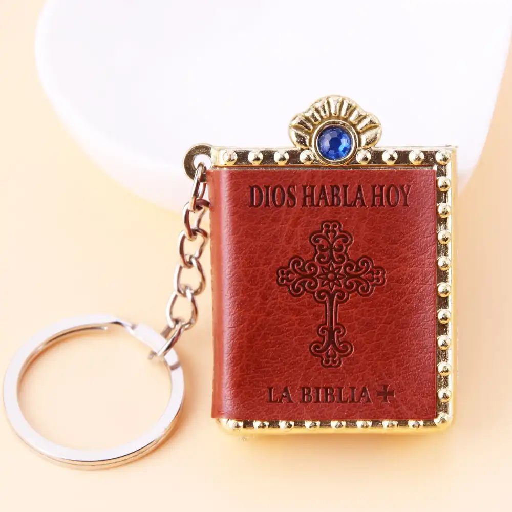 christian jesus cross key chain women prayer god bless gift