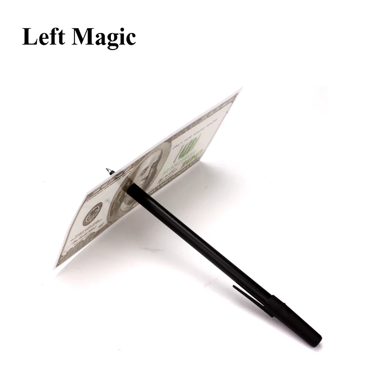 Ball Pen Brand Black Magic Trick Thru Bill Penetration Dollar Bill Pen Trick Toy For Children Classic Toys
Ball Pen Brand Black Magic Trick Thru Bill Penetration Dollar Bill Pen Trick Toy For Children Classic Toys