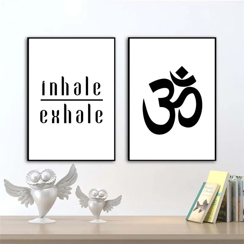 Poster Prints Inhale Exhale Yoga Quote Wall Art Canvas Painting Nordic Decoration Aum Ohm Picture For living room Decoration 03
Poster Prints Inhale Exhale Yoga Quote Wall Art Canvas Painting Nordic Decoration Aum Ohm Picture For living room Decoration 03