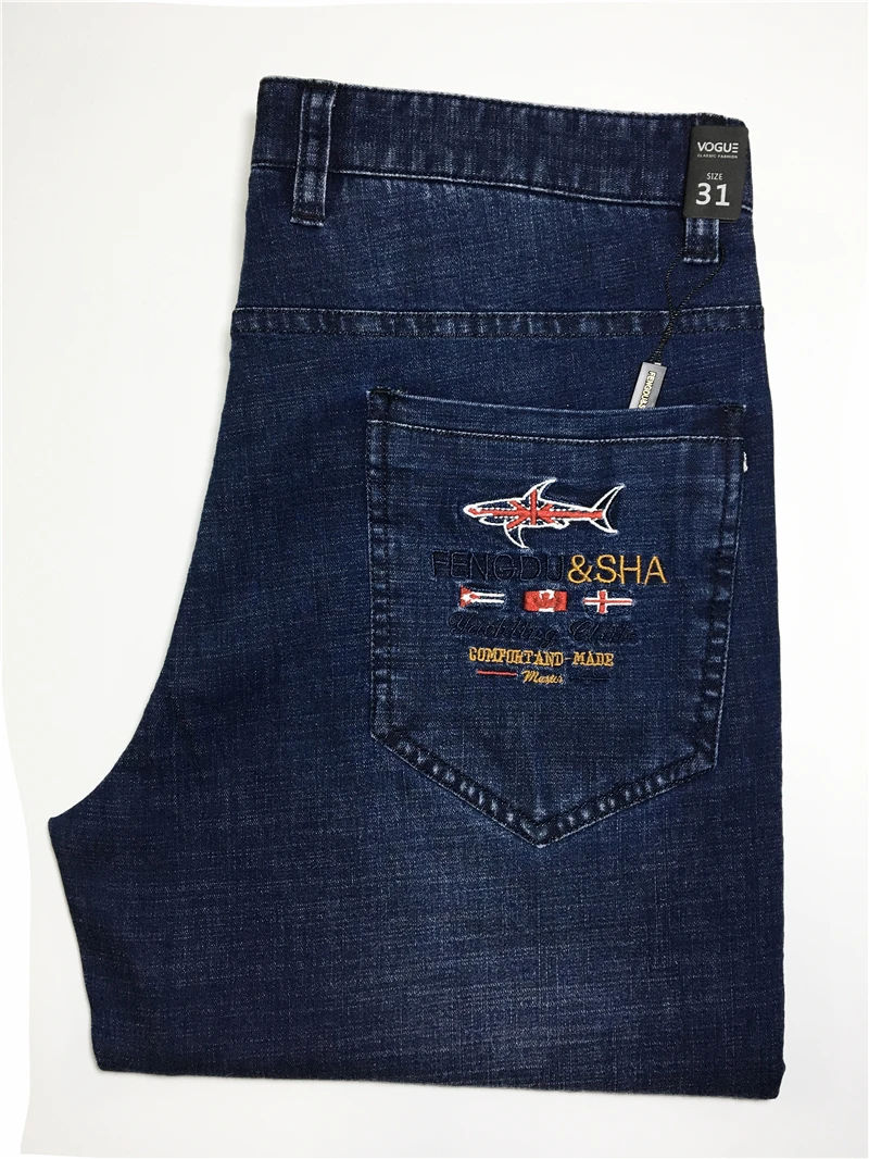 Jeans man Tace&shark brand clothing jeans Straight, medium and straight cotton, thin fabric, embroidered jeans Billionaire men
Jeans man Tace&shark brand clothing jeans Straight, medium and straight cotton, thin fabric, embroidered jeans Billionaire men