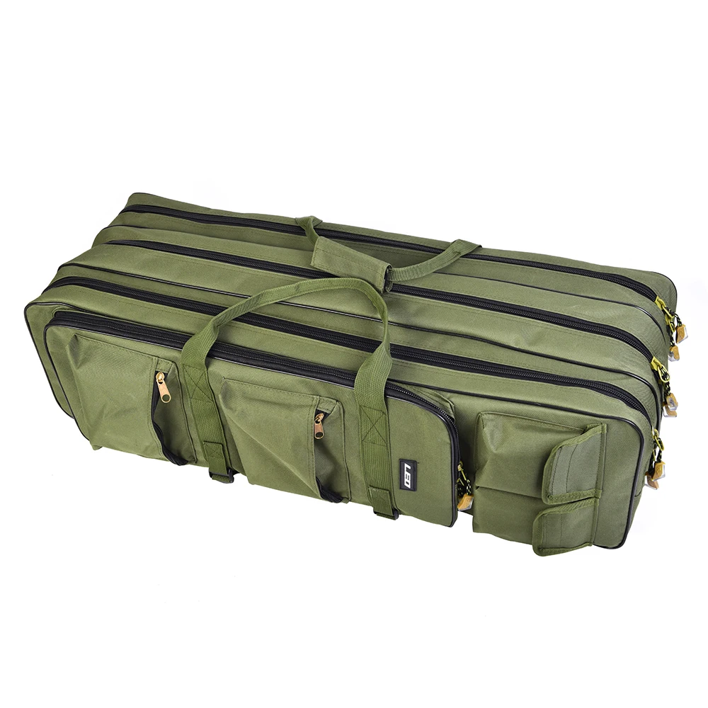 Outdoor 3 Layer Fishing Bag Backpack 80cm/100cm Fishing Rod Reel Carrier Bag Fishing Pole Tackle Bag Carry Case Travel Bag
Outdoor 3 Layer Fishing Bag Backpack 80cm/100cm Fishing Rod Reel Carrier Bag Fishing Pole Tackle Bag Carry Case Travel Bag