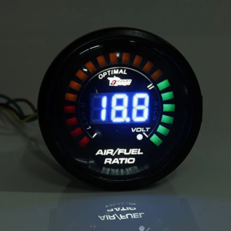 BYGD 20LED Blue 2 '' 52mm Auto Car Air Fuel Relay Meter Motor Racing AFR Meter LED Monitor Blue 12V Digital Display Smoke Lens
BYGD 20LED Blue 2 '' 52mm Auto Car Air Fuel Relay Meter Motor Racing AFR Meter LED Monitor Blue 12V Digital Display Smoke Lens