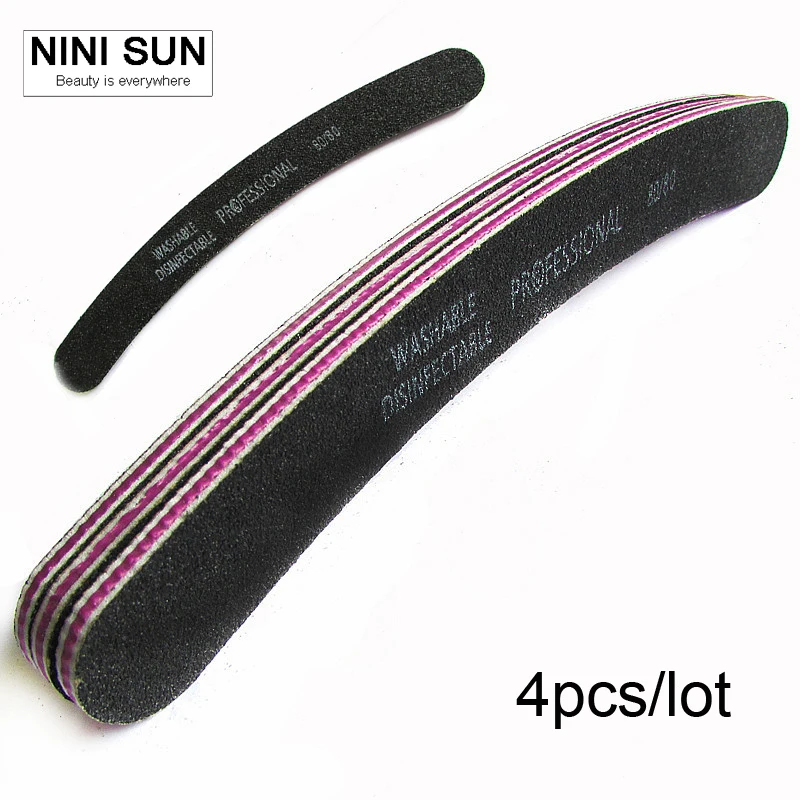 4Pcs Black Sanding 100/180 Nail Files Nail Styling Tools Grinding Nail File Buffer Beauty Manicure UV Gel Polish Polisher Tool
4Pcs Black Sanding 100/180 Nail Files Nail Styling Tools Grinding Nail File Buffer Beauty Manicure UV Gel Polish Polisher Tool