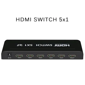 HDMI Switch 5 in 1 out /3 in 1 out/4 in 1 out switcher with IR Remote Control Adapter for HDTV PS3/4 Xbox360 support 1080P 3D
HDMI Switch 5 in 1 out /3 in 1 out/4 in 1 out switcher with IR Remote Control Adapter for HDTV PS3/4 Xbox360 support 1080P 3D