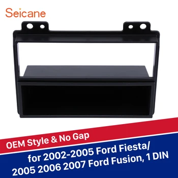 Seicane Single Din Car Stereo Fascia Trim Kit for Ford Fiesta Fusion Dash Mount Audio Frame Trim 182*53mm refitting Panel
Seicane Single Din Car Stereo Fascia Trim Kit for Ford Fiesta Fusion Dash Mount Audio Frame Trim 182*53mm refitting Panel