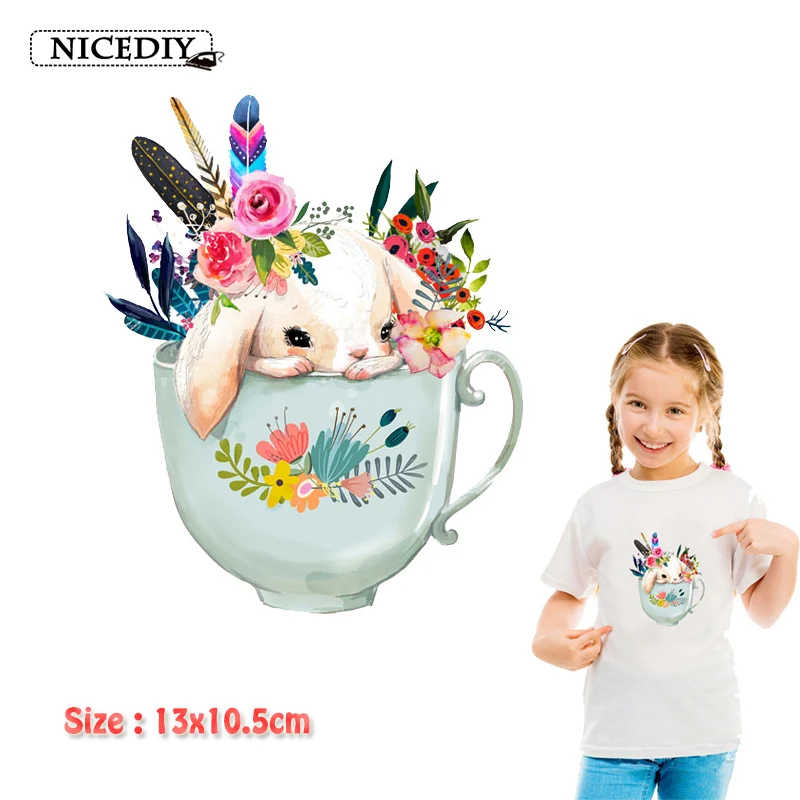 Nicediy Ironing Transfers Patches Heat Press Stickers For Girl Lovely Rabbit Patch Appliques For Kids Thermal Transfers Washable
Nicediy Ironing Transfers Patches Heat Press Stickers For Girl Lovely Rabbit Patch Appliques For Kids Thermal Transfers Washable