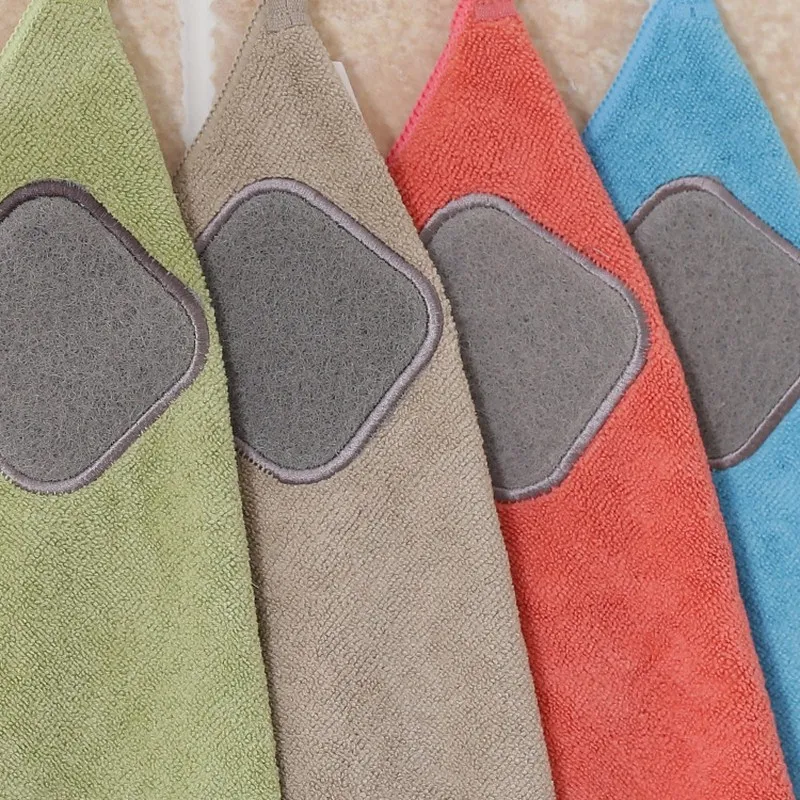 Original microfiber cleaning Rag Hangable absorbent kitchen tool Scouring Pad Super Rag Kitchen Thickened Dish Towel 33g
Original microfiber cleaning Rag Hangable absorbent kitchen tool Scouring Pad Super Rag Kitchen Thickened Dish Towel 33g