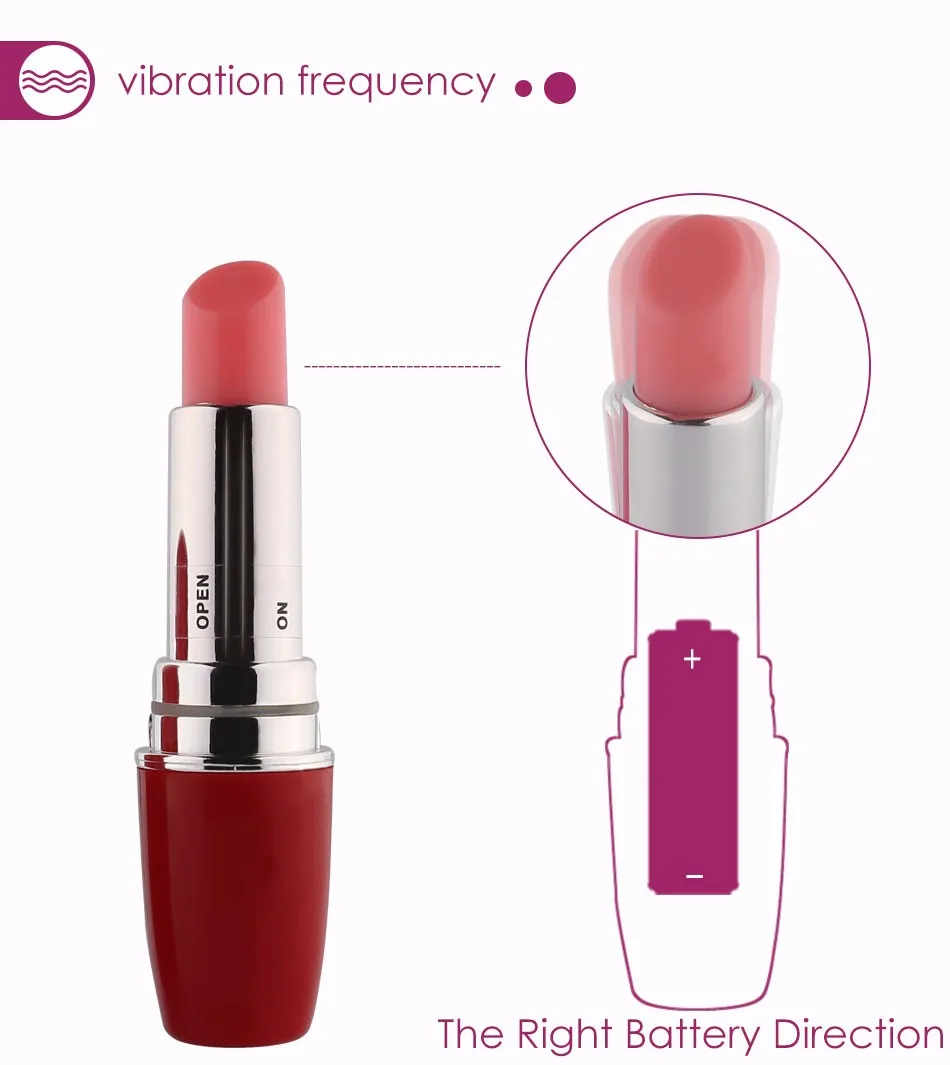 Вибратор Помада