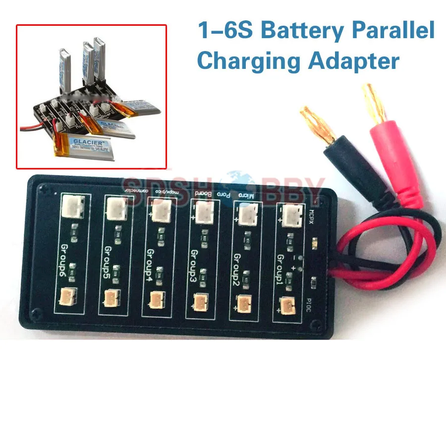 1-6S Battery Parallel Charger Charging Adapter JST/PH-2.0 Parallel Charging Board
1-6S Battery Parallel Charger Charging Adapter JST/PH-2.0 Parallel Charging Board