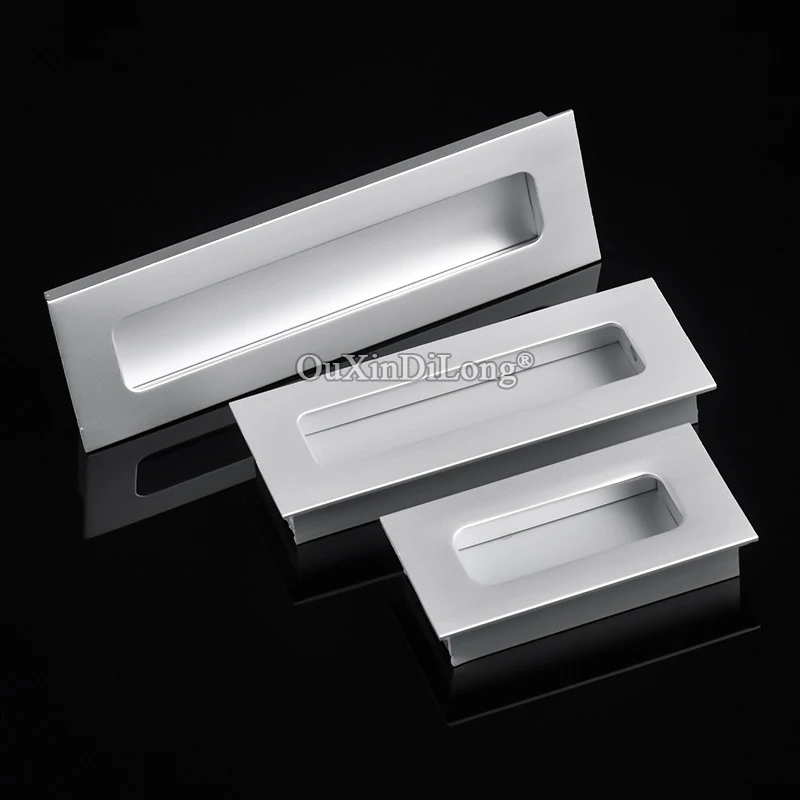 NEW 20PCS Hidden Recessed Furniture Sliding Door Handles Cupboard Wardrobe Drawer Cabinet Pulls Handles and Knobs Silver Tone
NEW 20PCS Hidden Recessed Furniture Sliding Door Handles Cupboard Wardrobe Drawer Cabinet Pulls Handles and Knobs Silver Tone