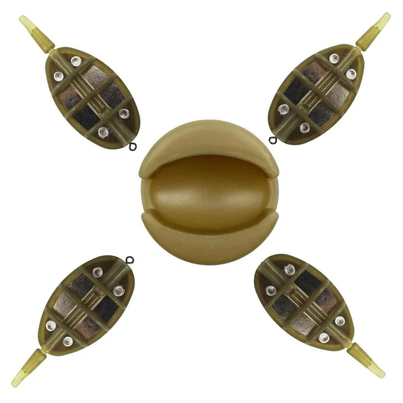 Carp Fishing Inline Method Feeder 4 Feeders Mould Set Inline Flat Method Feeder with Quick Release Moulds
Carp Fishing Inline Method Feeder 4 Feeders Mould Set Inline Flat Method Feeder with Quick Release Moulds