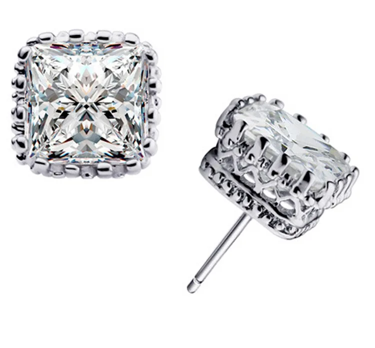 New Arrival 3 Colors Small 925 Sterling Silver Color Stud Earrings With Cubic Zirconia Free Shipping For Women's Gift
New Arrival 3 Colors Small 925 Sterling Silver Color Stud Earrings With Cubic Zirconia Free Shipping For Women's Gift